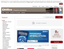 Tablet Screenshot of difin.pl